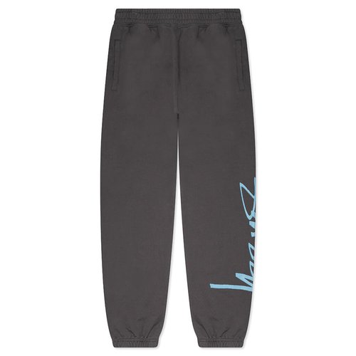 Stüssy Smooth Stock Printed Pant - Black - 116494-BLAC