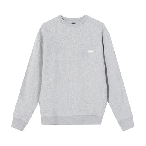 Stüssy Stock Logo Crew - 118416-GREY