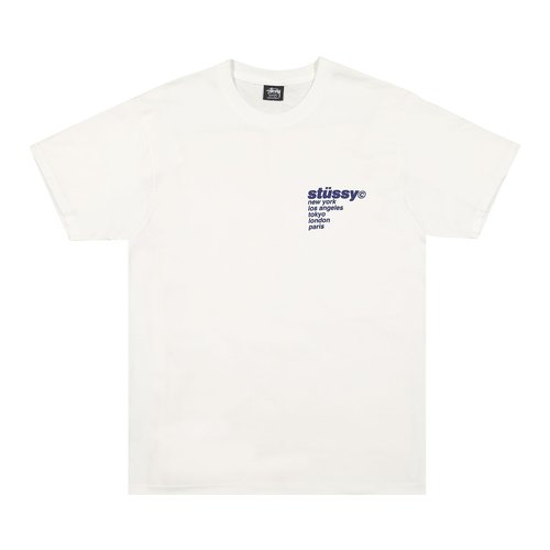 Stüssy Strawberry Tee - 1904769-WHIT