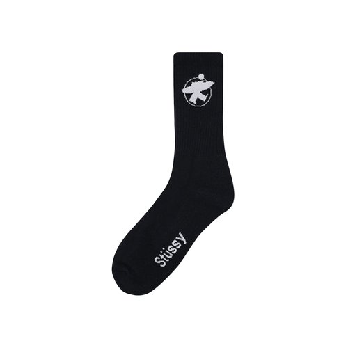 Stüssy Surfman Crew Socks - 138847-BLA1