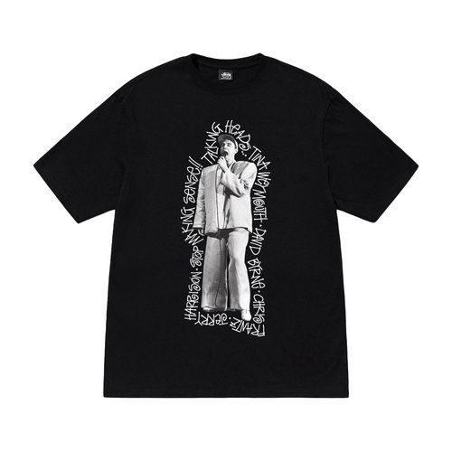 Stüssy Talking Heads Crosseyed & Painless Tee 'Black' - 3903894