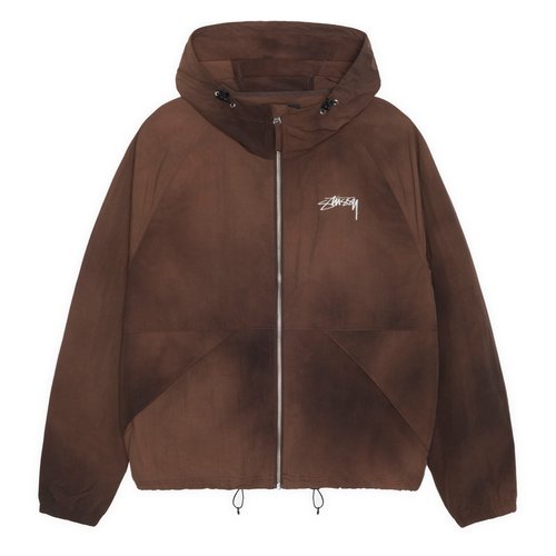 Stussy シェルジャケット 茶色　ブラウン Stussy シェルジャケット ブラウン Stussy シェルジャケット 茶色ブラウン