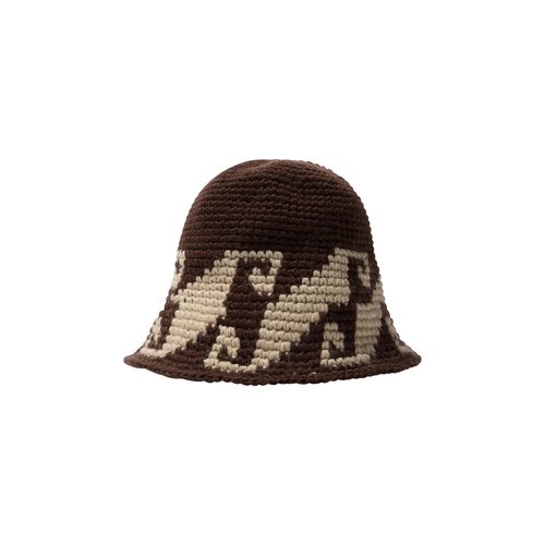 Stüssy Waves Knit Bucket Hat 'Black' - 1321057-BLAC | Solesense