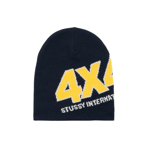 Stüssy 4x4 Skullcap - Navy Blue - 1321258-NAVY