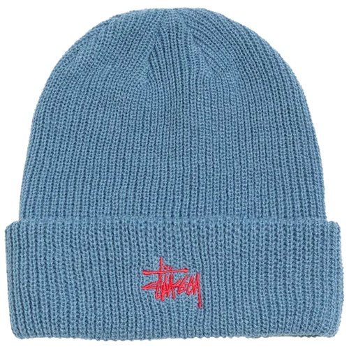 Stüssy Basic Cuff Beanie - Slate Blue - 1321262SB