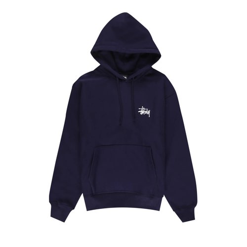 Stüssy Basic Hood - Navy - 1924762-NAVY