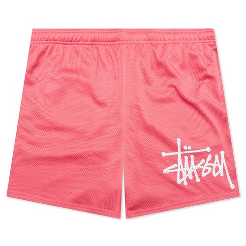 Stüssy Big Basic Mesh Short 'Olive' - 112285-OLIV | Solesense