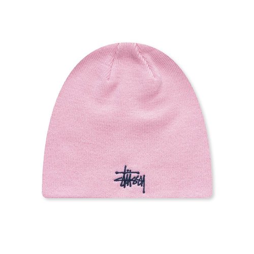 Stüssy Basic Skullcap Beanie - Rose Pink - 1321263-ROPI