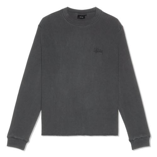 STUSSY BASIC THERMAL BLACK サーマル ブラック S Basic Stüssy