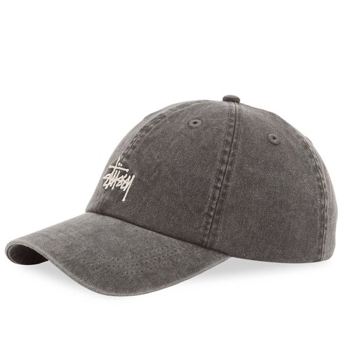 Stüssy Basic Washed Low Pro Cap 'Charcoal' - 1311163-CHA | Solesense