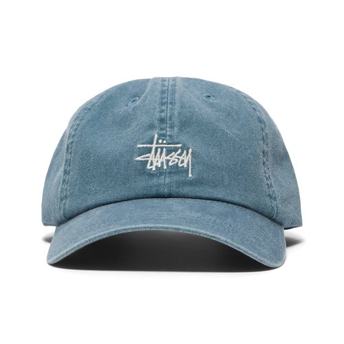 Stüssy Basic Washed Low Pro Cap - Ink Blue - 1311163-INKB