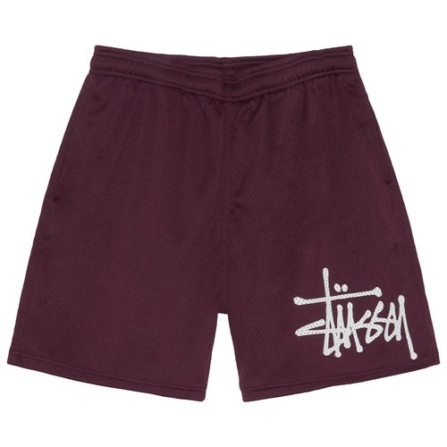 Stüssy Big Basic Mesh Short 'Olive' - 112285-OLIV | Solesense