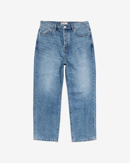 Stüssy Big OL' Jean Denim - indigo Stone Wash - 116761