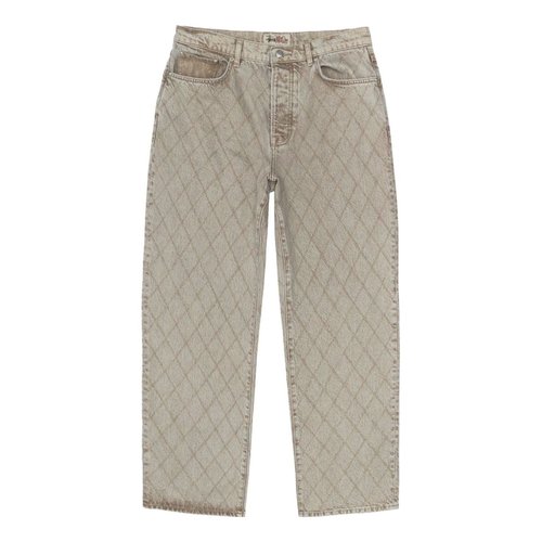 Stüssy Big Ol Jean Quilted Denim - Khaki - 116635