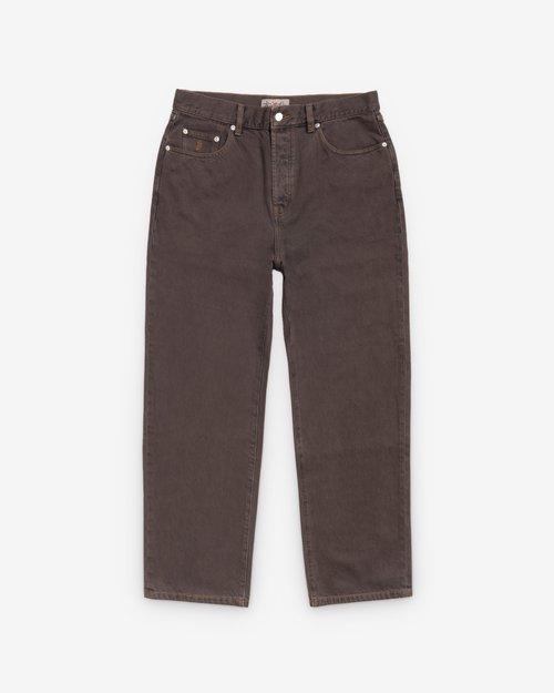 Stüssy Big Ol Jeans Resin Denim - Brown - 116750