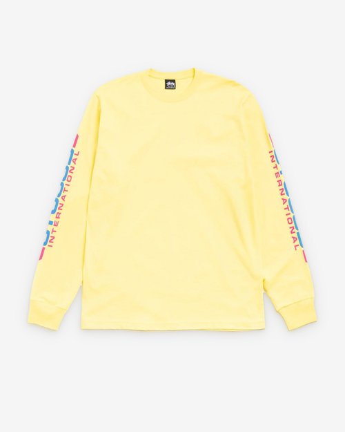 Stüssy Blade Ls Tee - Lemon