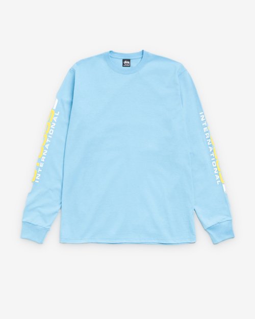 Stüssy Blade Ls Tee - Sky Blue