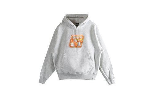 Stüssy Blaze Hoodie - Ash Heather - 1925129-ASHH