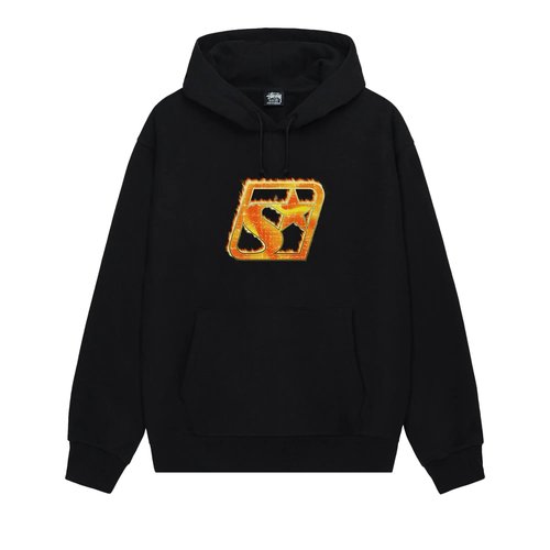 Stüssy Blaze Hoodie - Black - 1925129-BLAC