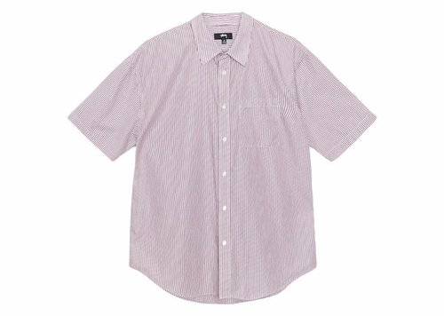 Stüssy Boxy Ss Shirt 8 Ball 'Stripe' - 1110329 | Solesense