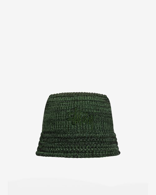 Stüssy Bucket Hat Marl Knit - Green - 1321218
