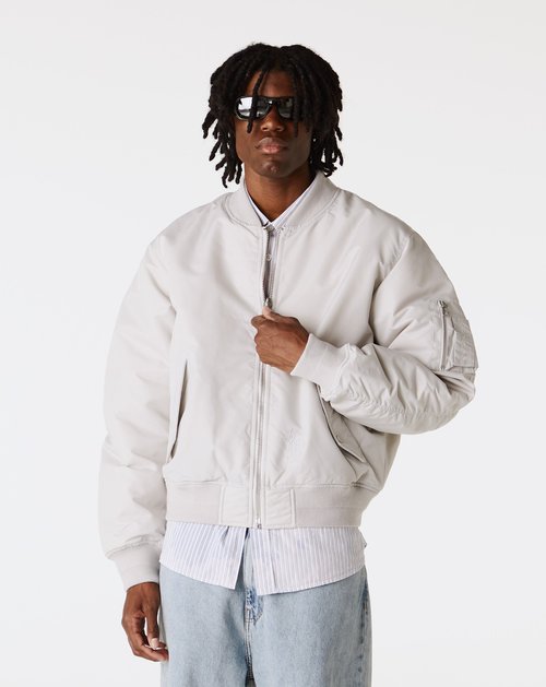 Stüssy Built Reversible Bomber Jacket - Grey - 115743-GREY