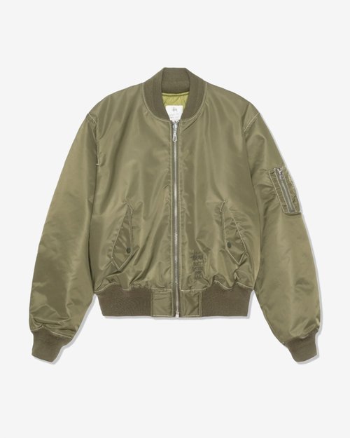 Stüssy Built Bomber Jacket - Olive - 115743