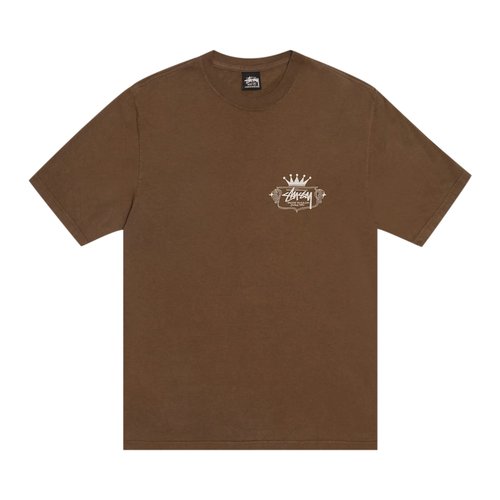 Stüssy Built To Last Tee | Size M - Brown - 1905028-BROW