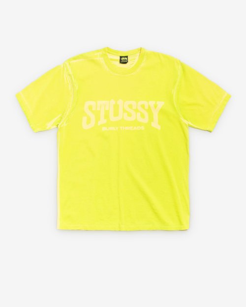 Stüssy Burly Tee - Lemon