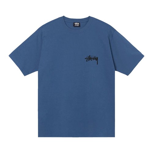 Stüssy Burning Stock Tee - 1904958-MIDN