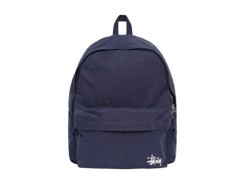 Stüssy Canvas Backpack - Navy Blue - 134252