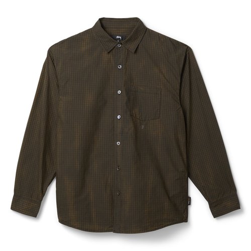 トップス STUSSY CLASSIC LS SHIRT SPRAYED Classic LS Shirt Sprayed by Stussy | lemonade fashion by