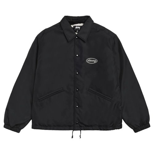 Stüssy Coaches Jacket - Black - 115857-BLAC