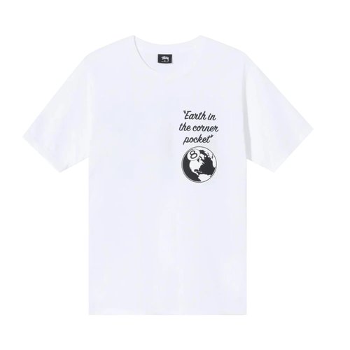 Stüssy Corner Pocket Tee - 3903643-WHIT