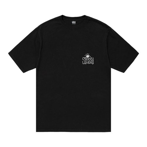 Stüssy Crown International Tee - Black - 1905043-BLAC