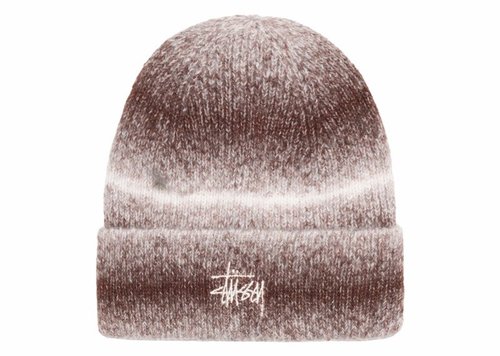 ★24AW 最新作★STUSSY CUFF BEANIE KNIT STRIPE Stussy Cuff Basic Striped Beanie - Black – Civil