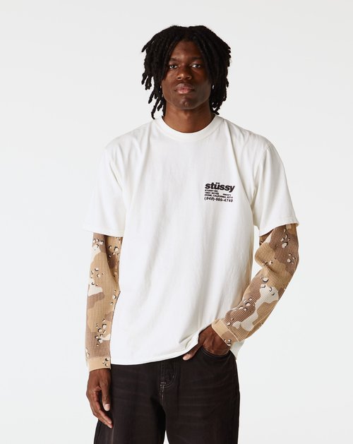 Stüssy DNA Pigment Dyed Tee Shirt - Natural - 1905038-NATL