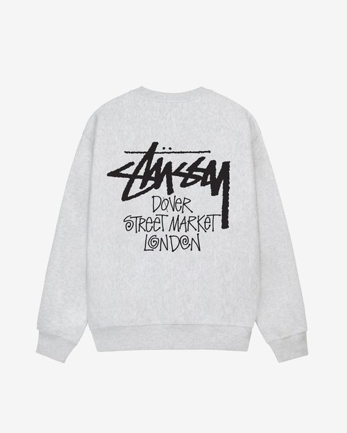 Stüssy DSM London Crew - Ash Heather - 3913889