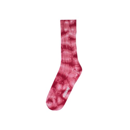 Stüssy Dyed Ribbed Crew Socks - 138741-AMBE