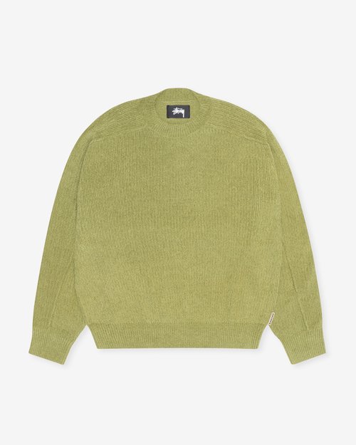 Stüssy Exposed Seam Sweater - Green - 117271