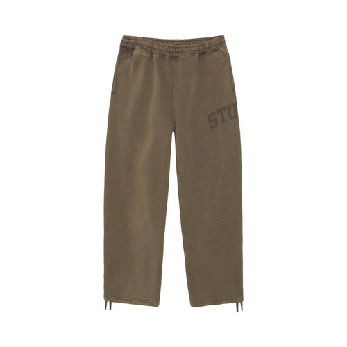 Stüssy Faded Graphic Fleece Pant | Brown | Size XL - Olive - 116667-OLIV