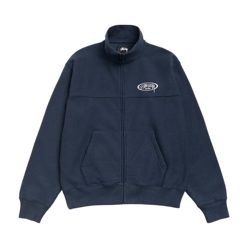Stüssy Fleece Track Jacket - 118606-NAVY