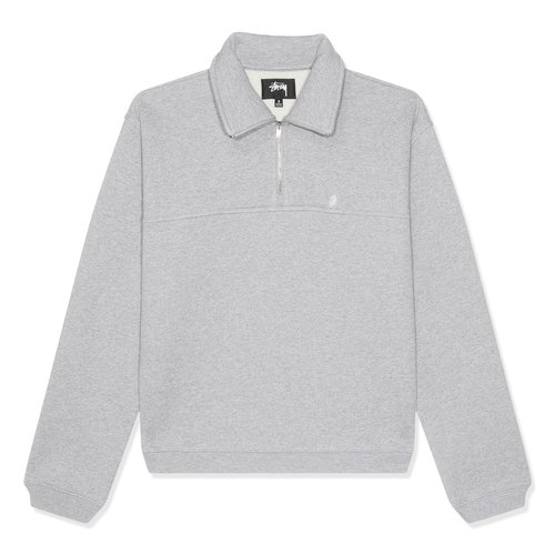 Stüssy Fleece Zip Mock - 118539-GHEA