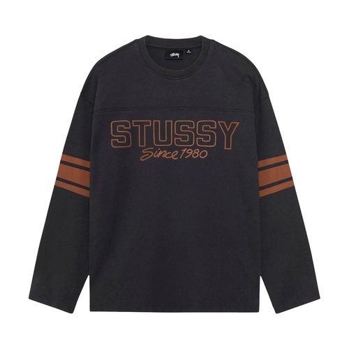 Stüssy Football Crew - Black - 1140373-BLAC