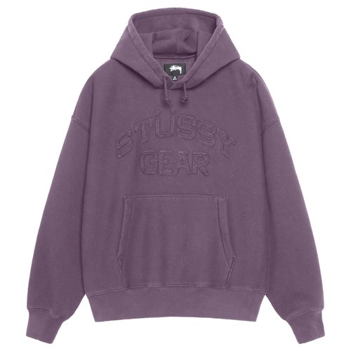 Stüssy Gear Applique Hood - Purple - 118604
