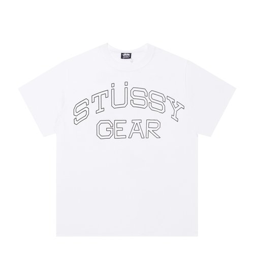 Stüssy Gear Tee - White - 1905035-WHITE