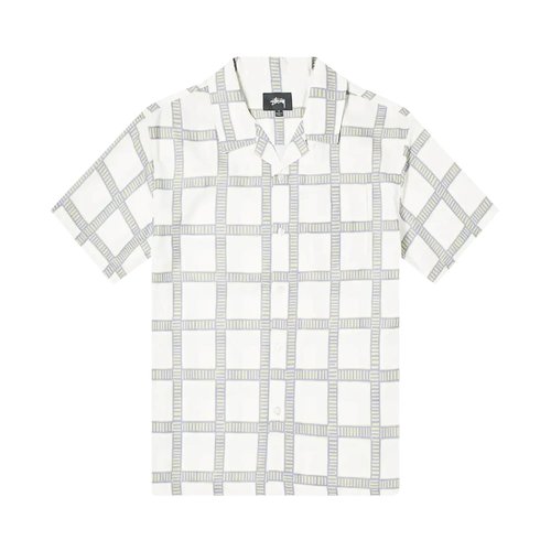 Stüssy Hand Drawn Plaid Shirt - 1110117 OFF