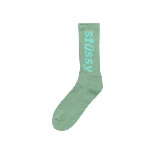 Stüssy Helvetica Crew Socks - 138845-PIST