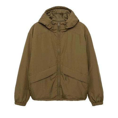 Stüssy Insulated Hooded Jacket - 115884-OLIV