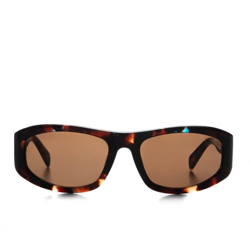 Stüssy Landon Sunglasses - Havana Tortoise/Brown Lens - 338380-HTBL
